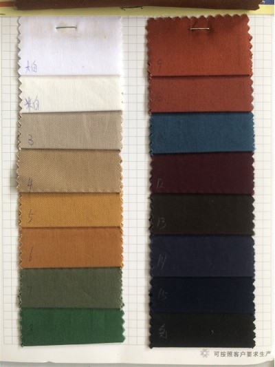 GZ-JCH JA241 高品質雙經斜彈力 成份：975%棉 3%氨綸 45度照